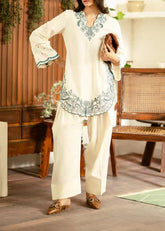 Grace Z-(S855)- Stitched Embroidered 2pc lawn Dress dress.